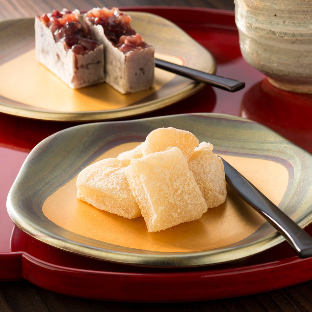 Kodaibaku Plum-Shaped Small Plates (Set of 2)