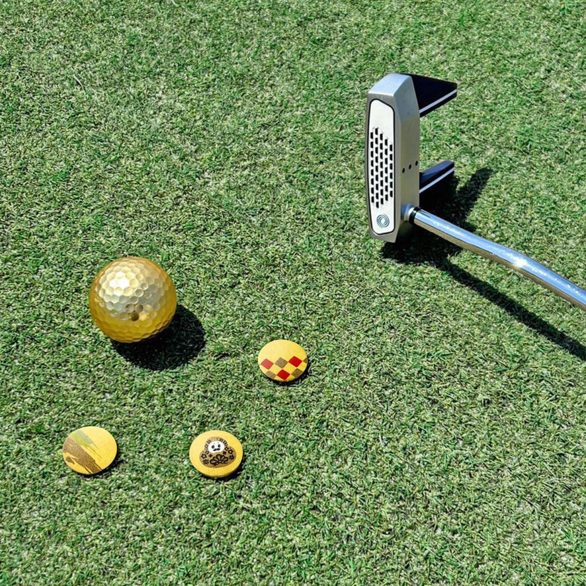 Golf Ball & Marker Set (Ichimatsu)