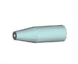 Hakko B1701 Guide Nozzle, 1.0mm for 373