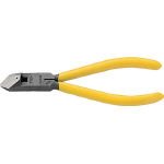 TOP NI-100D Diagonal Nipper, Copper Wire, Diameter 0.05 inch (1.2 mm), Cuttable, 37° Bent Type, Made in Japan