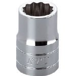Kyoto Tool (KTC) Socket Wrench B4-17W, Opposite Side Dimensions: 0.7 x 0.5 inches (17 x 12.7 mm)