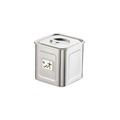 UK 18-8 Square Kitchen Pot with Name Tag, 9.4 inches (24 cm) 0037200