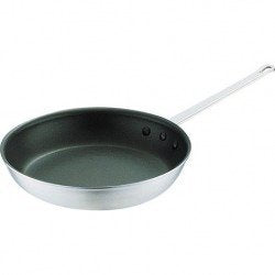 Endoshoji TKG AHLP532 Aluminum Frying Pan, 12.6 inches (32 cm), Stainless Steel Handle, Rust Resistant, For Gas Fire, Teflon Treatment, Non-Sticking, Inner Diameter x Depth 11.8 x 2.2 inches (300 x 55