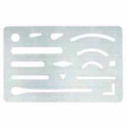 Uchida stainless character extinguishing plate A 1-820-0000