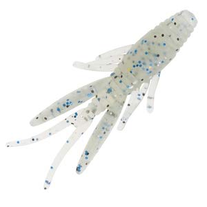 Cross Factor CLE006-2SI Worm Psycho Salt Hog, 2-Inch Lure, Shirasa
