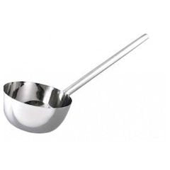 18-8 Ladle Triangular Grip with Long Handle, 8.3 inches (21 cm) (2.82 L) Handle Length: 9.8 inches (25 cm)