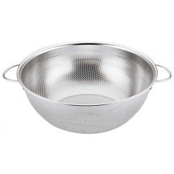 UK 18-8 Punching Deep Hand Ball Colander, 5.9 inches (15 cm)
