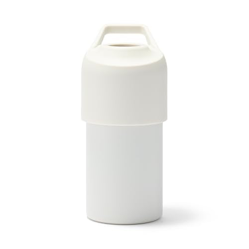 MUJI 84908194 Cold Water Bottle Holder for Cold Water Bottles, White, 16.9-23.6 fl oz (500-650 ml)