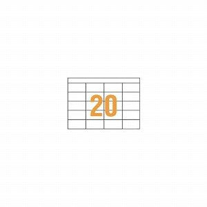 Lion Office Equipment Label Paper Tack Labels for PPC A4 20 PPC-20 100 Sheets
