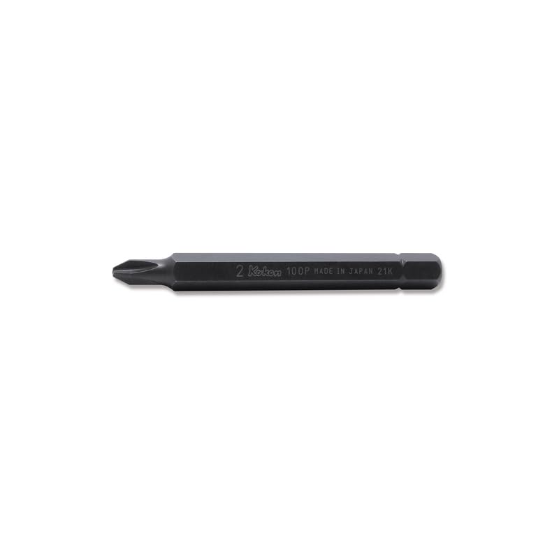Ko-ken 100P.80-2 5/16 Hex Dr. Bit PH2 Length 80mm
