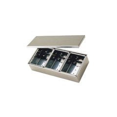 遠藤商事 Endo Shoji AYK22004 Commercial Use, Akira Soldering Hole, 4 Pieces, Long, Stainless Steel, Made in Japan