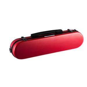 C.C. Shiny Case II Flute Case CC2-FL-PWRD Powder Red
