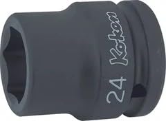 Ko-ken 16401M-32 3/4 Sq. Dr. Socket 32mm 6 point Length 53mm Thin walled