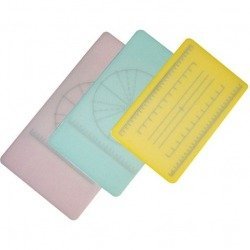 Yamagata Chemical AMNE506 Stacked Cutting Board for Cooking, Rectangular M, Yellow, Polyethylene, Japan