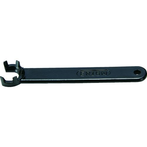 TRUSCO Straight Shank Collet Holder for NC Lathe ERM Nut Wrench for N25M