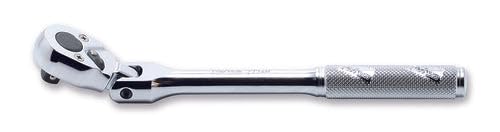 Ko-ken 2774N 1/4 Sq. Dr. Ratchet Handle 20 teeth Length 161mm Flexible Head Metal Handle