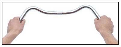 Beam Headpiece Bar Bar Clamp Diameter: 25.4 mm Silver Silver