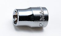 3/8 Sq. Dr. TORX® E6 Socket - Length 26mm – Ko-ken USA