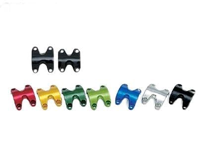 Grunge Vessel Stem Compatible H Stem Clamp for 1.0 inch (25.4 mm), Gold, Gold