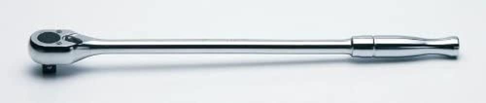 Ko-ken 4753P-410 1/2 Sq. Dr. Ratchet Handle 24 teeth Length 410mm Polished Handle