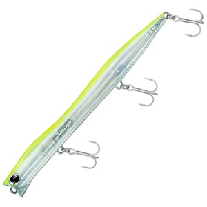 Daiwa Morethan Slice Slim 125F Sea Bass Lure, Happy Lemon