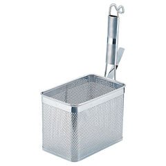 Sanho Sangyo AEK2101 Eco Clean UK Punching Square Temp, Vertical Type, L Pipe Handle, 18-8 Stainless Steel, Japan