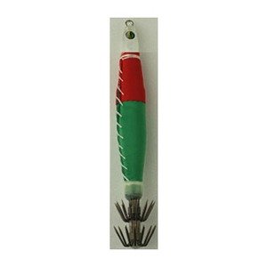 Daiwa Emerald Ika Metal Sutte, 2.6 oz (75 g), Large Red Green