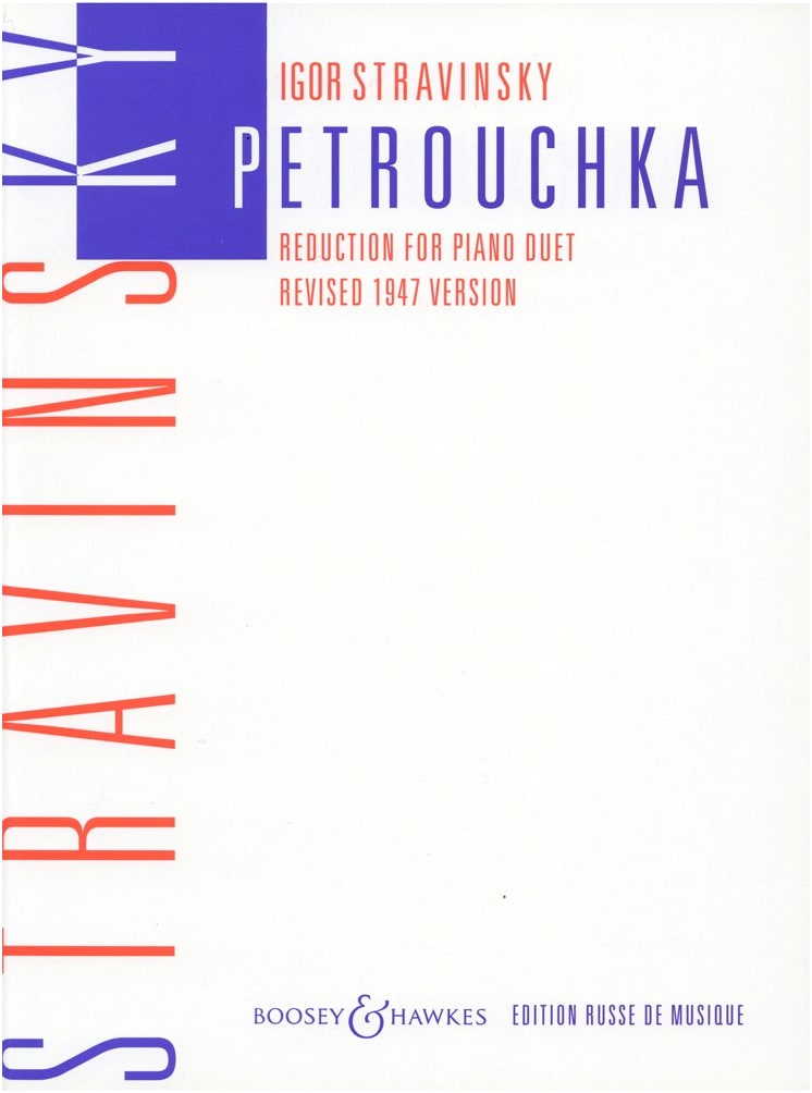 Stravinsky: Petrushka - Arranged for Piano Duet (One Piano, Four Hands) by Boosey & Hawkes