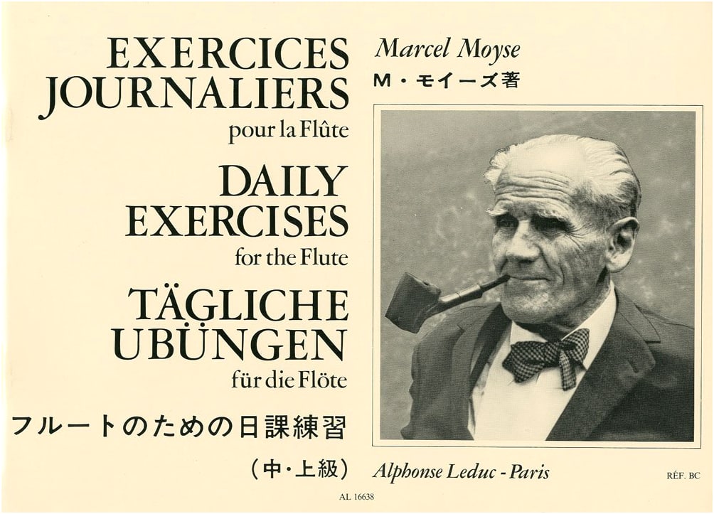 Marcel Moyse: Daily Exercises for Flute - Leduc Edition