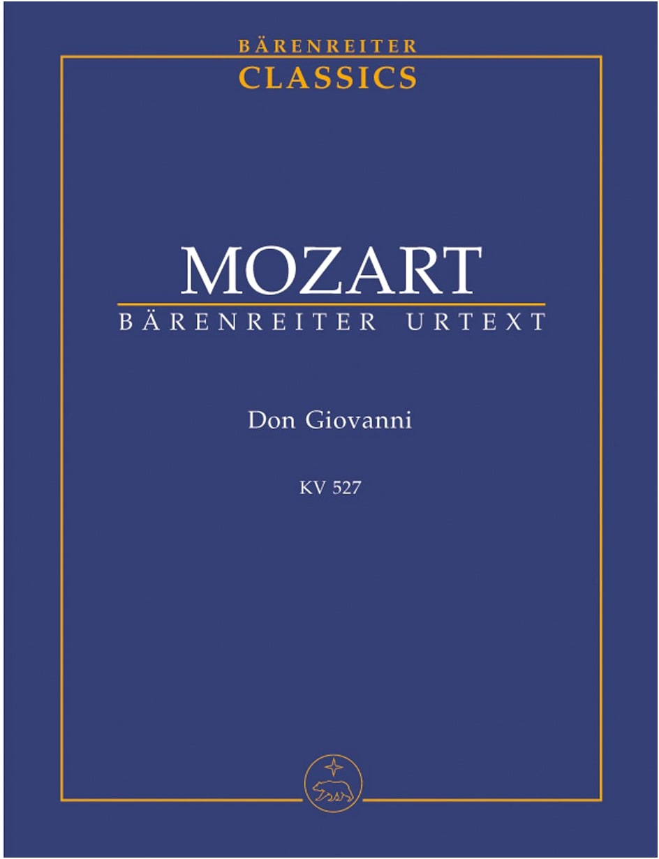 Mozart: Opera 'Don Giovanni' KV 527 - Full Score from the New Mozart Edition