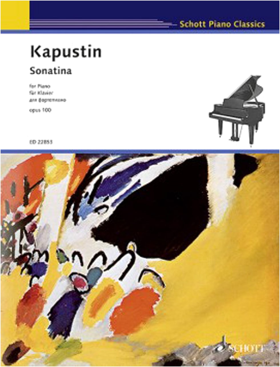 Kapustin: Sonatina Op. 100 - 80th Birthday Special Ed. (Piano Solo, English Pref. by Kawakami)