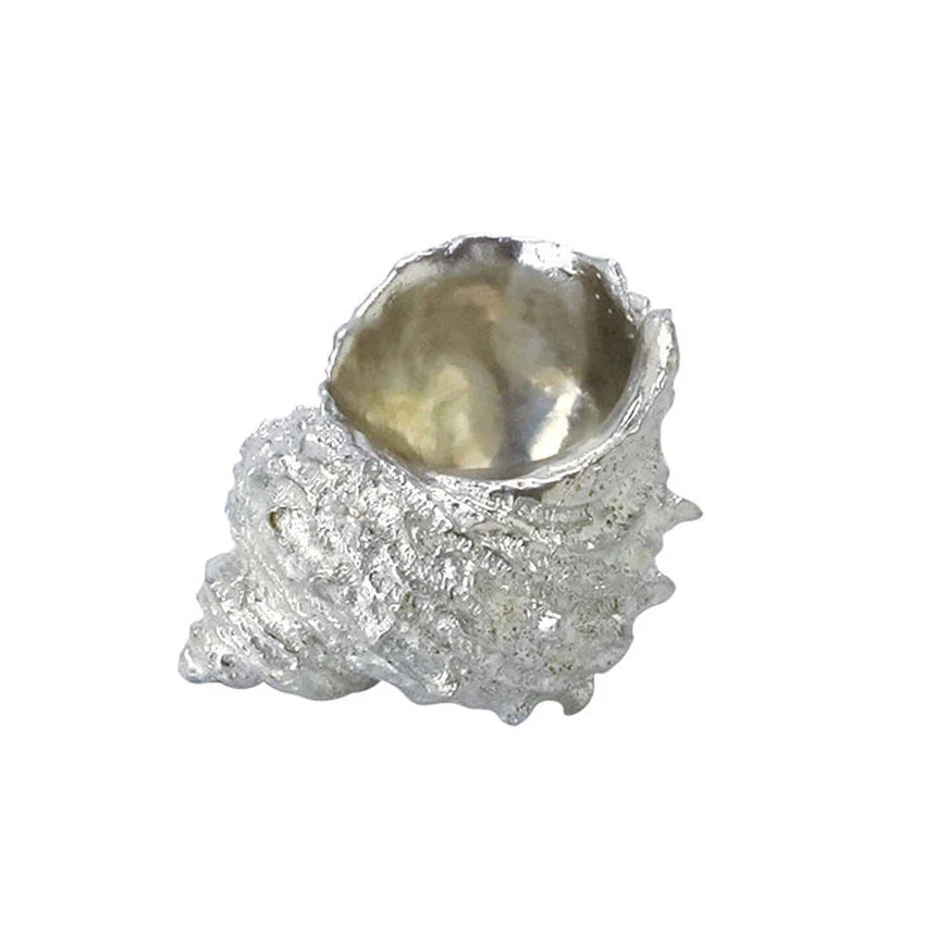 Tin Turban Shell-Shaped Small Dish