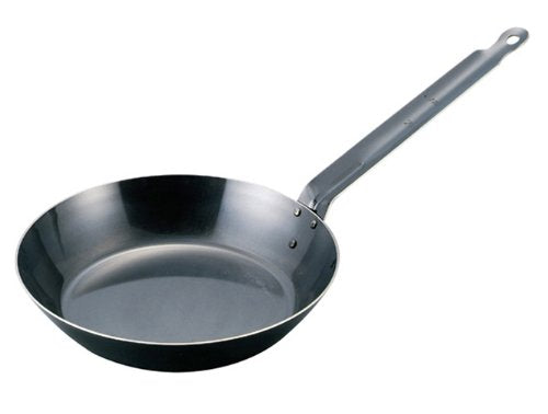 EBM Iron Plank Blue Temper Frying Pan, 14.2 inches (36 cm)
