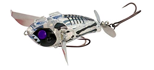 JACKALL Pompadour Jr. Custom Glass Frog Bone