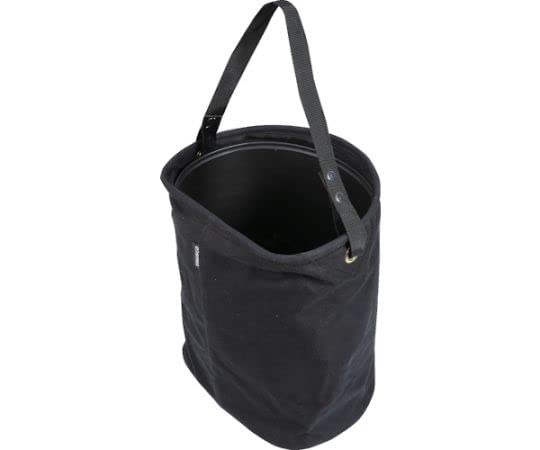 TRUSCO D-Type Electric Bucket W 315 x D 255 x H 350 Black / 65-2658-57