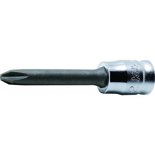 Ko-ken 2000Z.50-2 1/4 Sq. Dr. Bit Socket PH2 Length 50mm Z-series