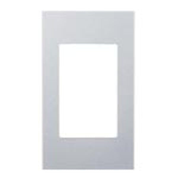 Panasonic WTA8101CS Advanced Series Select Switch Plate, Single Round, Silver, Width 2.8 x Depth 2.7 x Height 4.7 inches (70 x 6.8 x 120 mm)