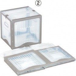 Squirrel Folding Box with Handle Hole Gray 26B