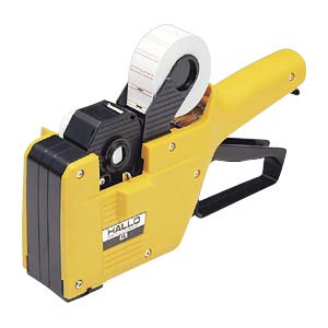 Hand Labeler Body 1L Type Rubber Stamp Arrangement: 6 Rows for General Retail Stores /61-9389-46