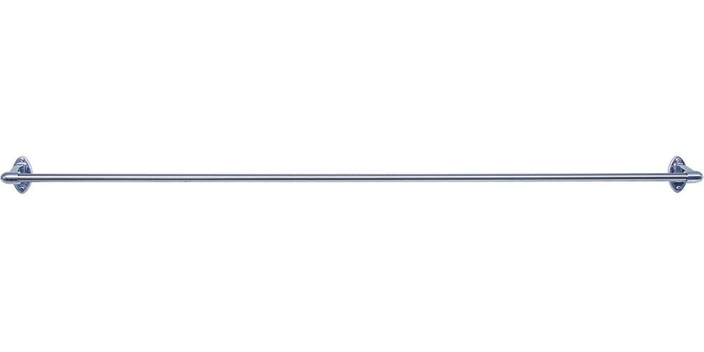 Takubo Industrial STC-75 Stainless Steel Towel Bar, Round, Total Length 29.9 inches (75.7 cm), Wood Screw