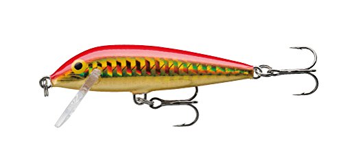 Rapala HGR CDA9 Minnow Countdown Abashi 3.5 inches (9 cm), 0.5 oz (15 g), Hologram Akakin