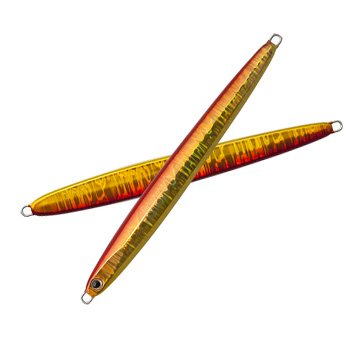 Palms SBL-150 Metal Jig Lure, Slow Brat, L, 5.9 inches (150 cm), Red Gold