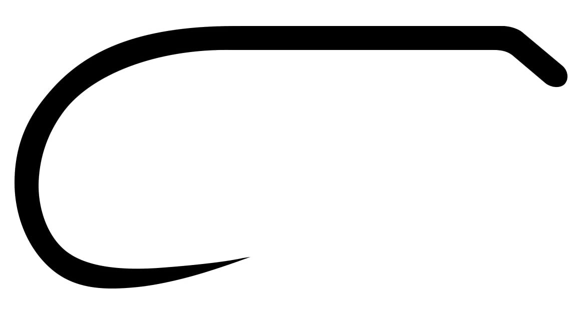 TIEMCO TMC113BLH Fly Hook, Small Pack, No. 14, Matte Black 22011311014