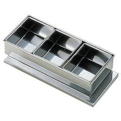 Endoshoji AYK21004 Commercial Mini Solder Yakumi, 4 Pieces, Long, Stainless Steel, Made in Japan