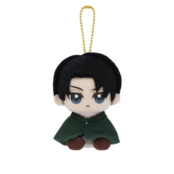 Bandai Namco NUI Attack on Titan Chibi Sewing Mascot Levi 2593976 Approx. H 4.5 x W 3.1 x D 2.0 inches (115 x 80 x 50 mm)
