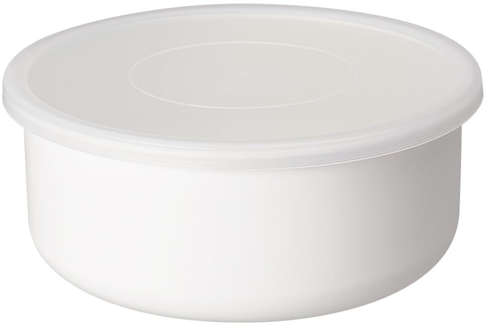 Noda enamel white series round 19cm RD-19 (japan import) by Noda Horo