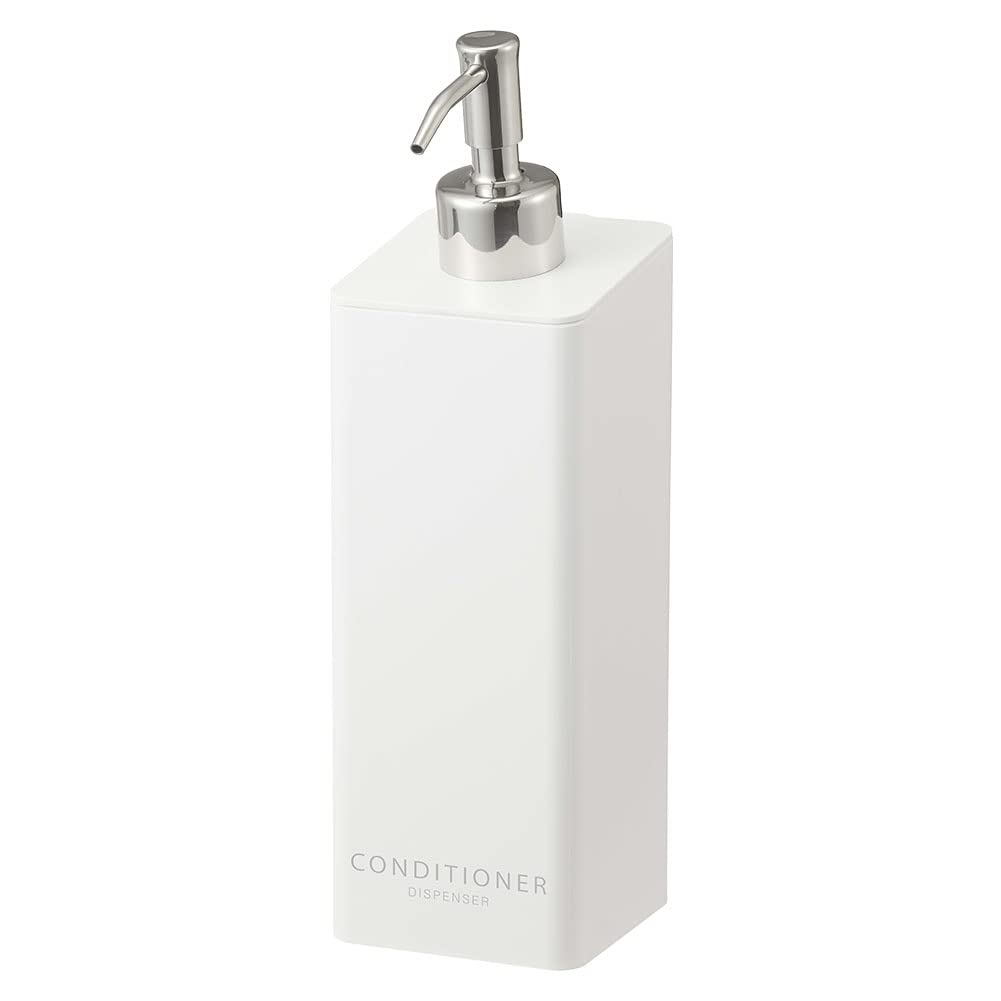 Yamazaki 5362 Film Hook Two-Way Dispenser, Conditioner, White, Approx. W 2.8 x D 3.5 x H 9.3 inches (7 x 9 x 23.5 cm), Tower, Floating Storage, Easy Installation