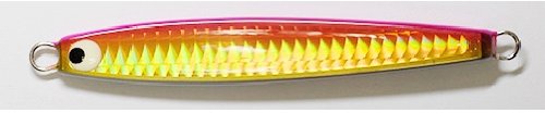TackleHouse PJV85 Metal Jig, Pea-Boy Jig, Vertical 4.3 inches (110 mm), 3.2 oz (85 g), Gold Pink Gradient #16G Lure