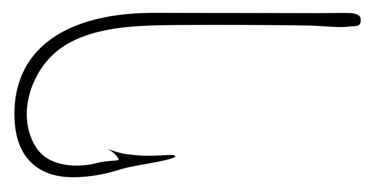 TIEMCO Q100 TMC800S Fly Hook, No. 4