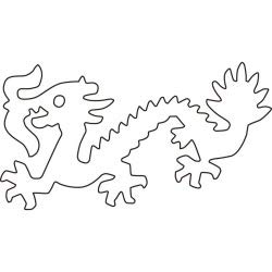 kanda cookie cutter dragon large